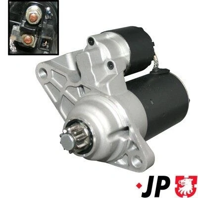 Bilde av JP GROUP 1190301400 Starter 12 0,9 10 VOLKSWAGEN: Polo IV Hatchback, Golf 4, New Beetle Cabrio