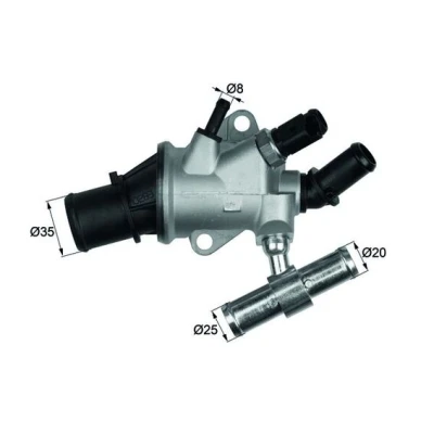 Bilde av MAHLE ORIGINAL TI 157 88 Termostat ALFA ROMEO: 156 Sportwagon