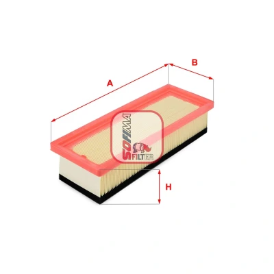 Bilde av Luftfilter SOFIMA S 3301 A