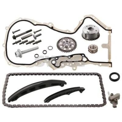 Bilde av SWAG 30 10 6306 Registerkjedesett Tannkjede, kjede lukket VOLKSWAGEN: Scirocco III, GOLF 6, Touran I, AUDI: A1 Hatchback, A3 Sportback, Hatchback
