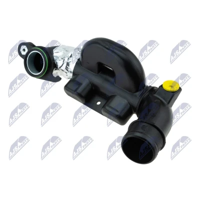 Bilde av NTY GPP FR 019 Ladeluftslange plast FORD: Focus 2, C Max, 2 Kombi