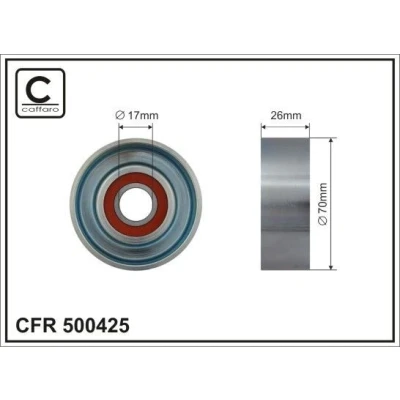 Bilde av Strammerull, kilerem med ribber, citroën c4 aircross, mitsubishi asx, lancer viii, sportback outlander iii, 1345A069