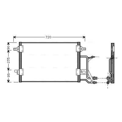 Bilde av Kondensator AVA QUALITY COOLING AI5176