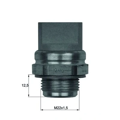 Bilde av MAHLE ORIGINAL TSW 31 Temperaturbryter, radiator ventilator M22x1.5 med tetning AUDI: A6 C4 Avant, Cabriolet B4, 100 VOLKSWAGEN: GOLF 2