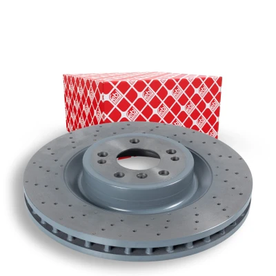 Bilde av FEBI BILSTEIN 104952 Bremseskiver framaksel 350 32 5 112 innvendig ventilert belagt MERCEDES BENZ: GL, ML Klasse, GLE SUV