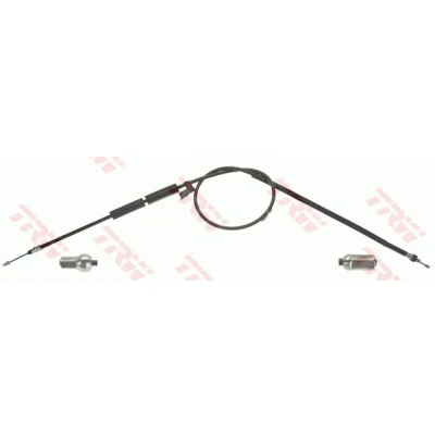 Bilde av TRW GCH590 Bremsekabel 1831, 1700 Skivebrems MAZDA: 3 Hatchback