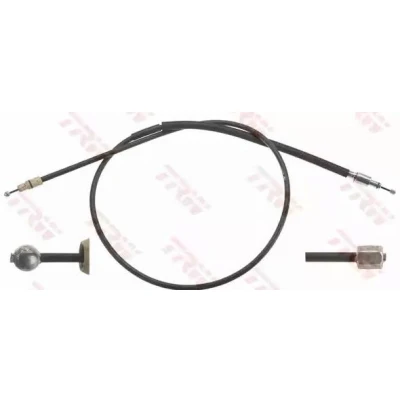 Bilde av TRW GCH717 Bremsekabel 1750, 1631 Skivebrems VOLKSWAGEN: Touareg I