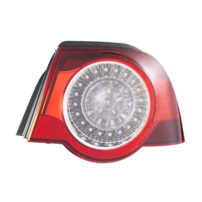 Bilde av HELLA 2VA 009 246 141 Baklykter høyre ytre del LED 12 transparent, Rød med pæreholder VOLKSWAGEN: Eos