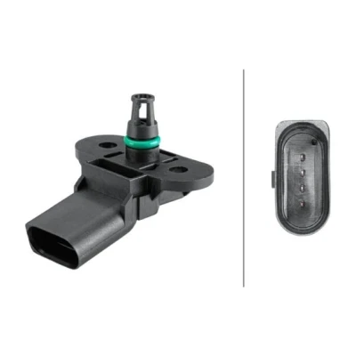 Bilde av HELLA 6PP 358 152 221 Sensor, ladetrykk VOLKSWAGEN: Transporter 5 Bus, Passat B6 Variant, Golf 5, AUDI: A6 C6 Avant, C7 Avant