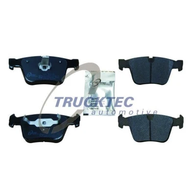 Bilde av TRUCKTEC AUTOMOTIVE 02.35.430 Bremseklosser bakaksel klargjort for slitasjeindikator MERCEDES BENZ: ML Klasse, R S Klasse Sedan
