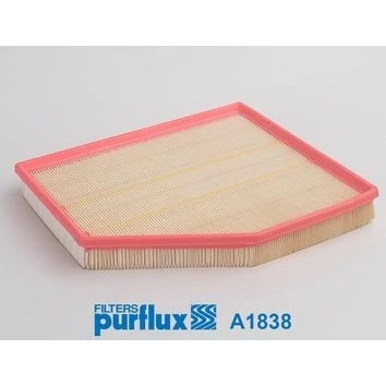 Bilde av PURFLUX A1838 Luftfilter 42 275 312 Filterinnsats BMW: 5 Sedan, Touring, 6 Coupé