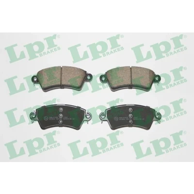 Bilde av LPR 05P766 Bremseklosser PEUGEOT: 206 Hatchback, 306 Hatchback