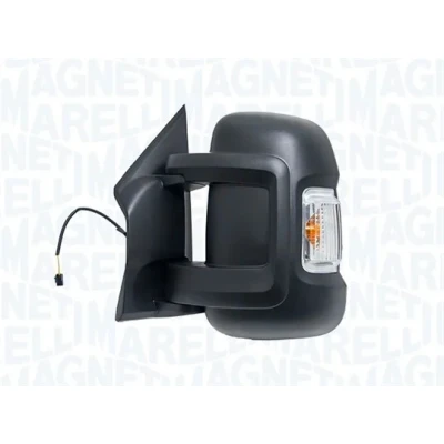 Bilde av Sidespeil Magneti Marelli 350315027700 venstre svart ru manuell kort speilstang, konveks for venstreratt FIAT: Ducato III Flatvogn lastebil / Chassis