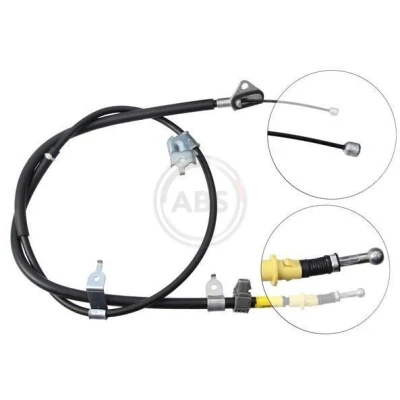 Bilde av A.B.S. K16538 Bremsekabel 1685 Skivebrems for høyre/venstre ratt TOYOTA: Yaris II Hatchback