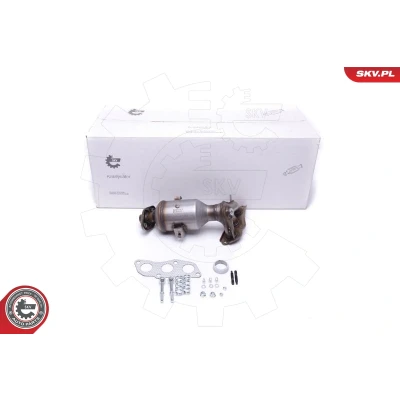 Bilde av Katalysator, Foran, citroën c1, peugeot 107, toyota aygo, aygo skåp/halvkombi, 0342K0, 0342K3, 0342K8, 0342L5, 171400Q010, 171400Q040, 1