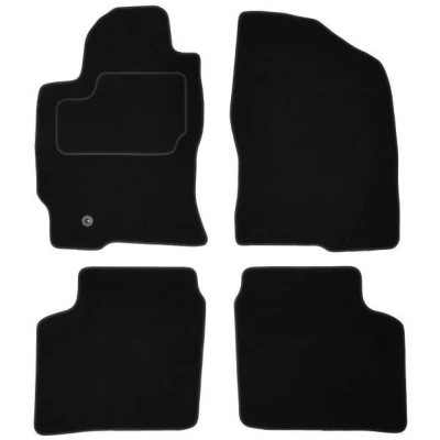 Bilde av MAMMOOTH A041 TOY280 PRM 01 Gulvmatte sett Tekstil foran og bak 4 svart TOYOTA: Prius II Liftback