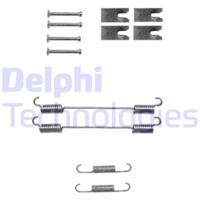 Bilde av DELPHI LY1346 Tilbehørsett, bremsesko FIAT: Doblo II Varebil / Stasjonsvogn, I Cargo, NISSAN: Juke