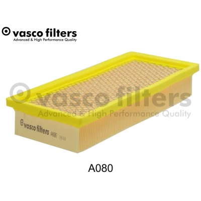 Bilde av DAVID VASCO A080 Luftfilter 49 123 282 firkantet Filterinnsats med integrert gitter FIAT: Panda II Hatchback, Punto LANCIA: Ypsilon