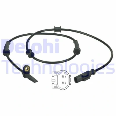 Bilde av DELPHI SS20388 ABS sensor aktiv 950 FIAT: Ducato III Flatvogn lastebil / Chassis, Minibuss, Van, PEUGEOT: Boxer Minibuss