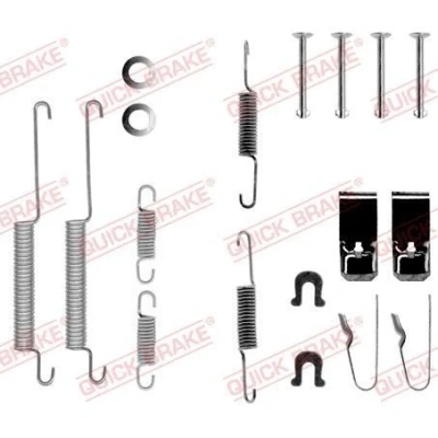 Bilde av QUICK BRAKE 105 0654 Tilbehørsett, bremsesko