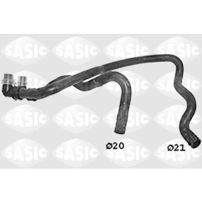 Bilde av SASIC SWH0300 Radiatorslange
