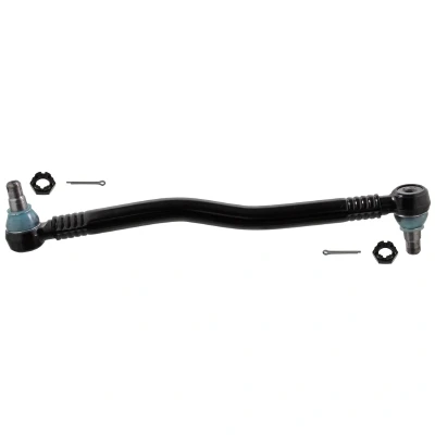 Bilde av FEBI BILSTEIN 44792 Styrestang framaksel, fra 1. overføringsarm til 2. med kronemutter og splint