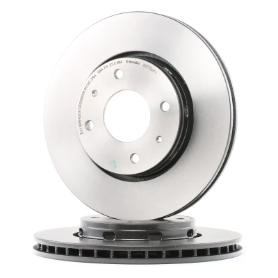 Bilde av BREMBO COATED DISC LINE 09.7720.11 Bremseskiver 281 24 4 innvendig ventilert belagt VOLVO: V40 Stasjonsvogn, S40 I, MITSUBISHI: Carisma Sedan