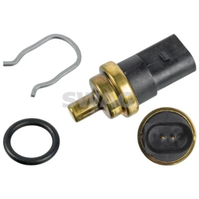 Bilde av SWAG 33 10 2742 Kjølevæsketemperatursensor svart VOLKSWAGEN: Passat B5 GP Stasjonsvogn, Golf 5, AUDI: Q7, A3 Hatchback, A2