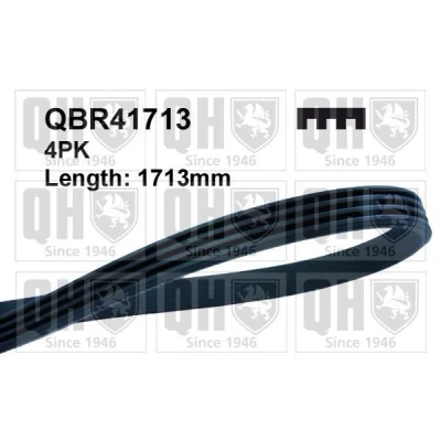 Bilde av QUINTON HAZELL QBR41713 Kileribberem 1713 4 TOYOTA: Yaris I Hatchback