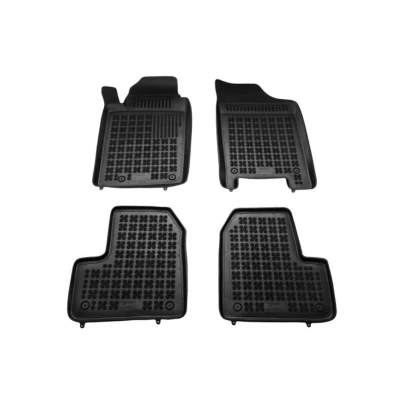 Bilde av REZAW PLAST 201305 Gulvmatte sett gummi foran og bak 4 svart Skreddersydd PEUGEOT: 206 Hatchback