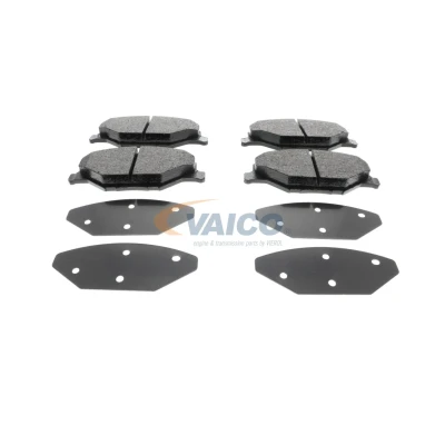 Bilde av VAICO V10 4497 Bremseklosser Q+, original equipment manufacturer quality framaksel ekskl. slitasjevarselkontakt SKODA: Fabia 2, III Stasjonsvogn