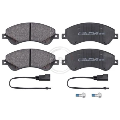 Bilde av A.B.S. 37559 Bremseklosser inkl. slitasjevarselkontakt FORD: Transit Mk6 Van, Minibuss, Flatvogn lastebil/Chassis