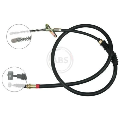 Bilde av A.B.S. K15407 Bremsekabel 1500 Skivebrems for høyre/venstre ratt
