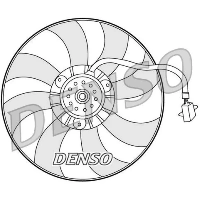 Bilde av DENSO DER32007 Kjølevifte 393 250