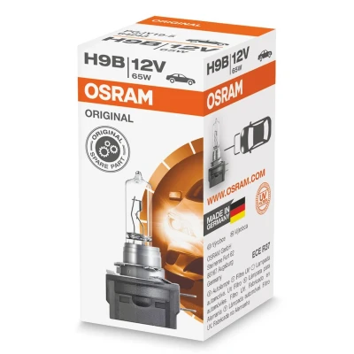 Bilde av OSRAM 64243 Lyspære, fjernlys H9B 12V 65W 3200K Halogen