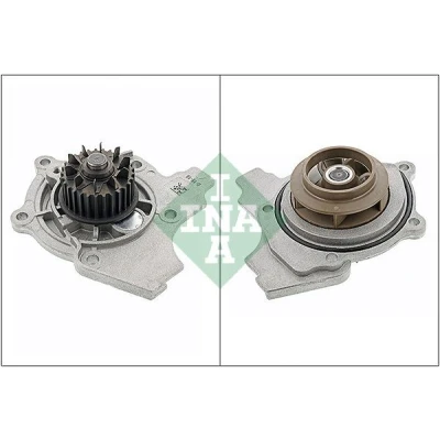 Bilde av INA 538 0361 10 Vannpumpe uten kapsling for tannremmens sekundærdrev VOLKSWAGEN: Golf 5, Passat B6 Variant, Tiguan I, AUDI: A4 B8 Avant, Sedan
