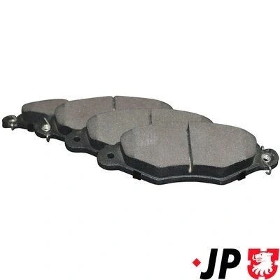 Bilde av JP GROUP 4163601610 Bremseklosser framaksel ekskl. slitasjevarselkontakt RENAULT: Kangoo I, I Express, NISSAN: Kubistar Van