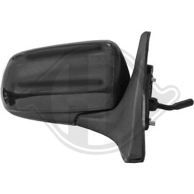 Bilde av Ytterspeil, Høyre Diederichs 5617024 mazda 323 f halvkombi vi, s sedan vi OE BJ3D 69 120A, 120B