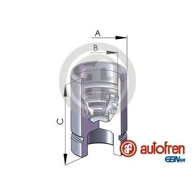 Bilde av AUTOFREN SEINSA D02589 Stempel, bremseklave 30 bakaksel