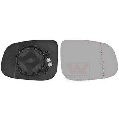 Bilde av VAN WEZEL 5922838 Speilglass høyre VOLVO: V50, V70 3, V60 I