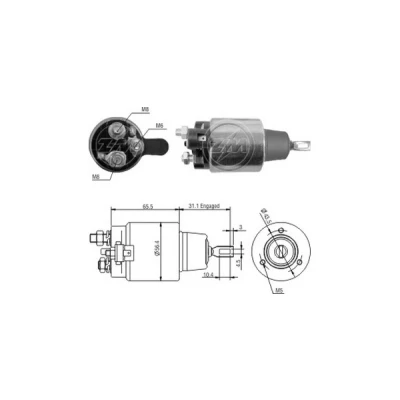 Bilde av Magnetbryter, starter, chrysler neon, stratus, dodge neon ii, plymouth breeze, sedan
