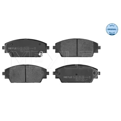Bilde av MEYLE 025 258 7516 Bremseklosser ORIGINAL Quality framaksel med akustisk slitasjevarsel antihyle blikk MAZDA: 3 Hatchback, CX