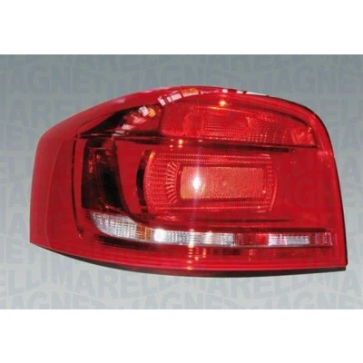 Bilde av MAGNETI MARELLI 714021910702 Baklykter venstre PY21W, W16W, H21W, R10W med pæreholder AUDI: A3 Hatchback