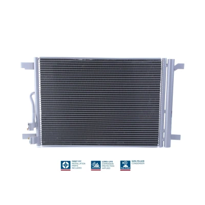 Bilde av NISSENS 940870 Kondensator med tørker Aluminium 576 R 134a