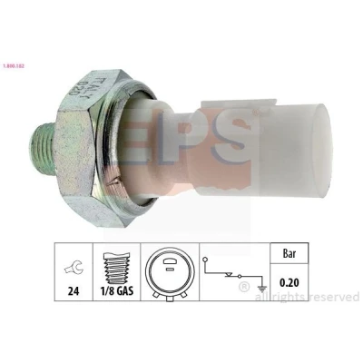 Bilde av FACET 7.0182 Oljetrykkbryter 1/8 GAS Made in Italy OE Equivalent