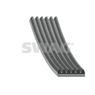 Bilde av SWAG 33 10 4406 Kileribberem 1005 6 EPDM (etyl propylen dien gummi) VOLKSWAGEN: Polo V Hatchback, Golf 7, Tiguan I, AUDI: A1 A3 Sportback