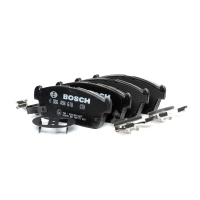 Bilde av BOSCH 0 986 494 618 Bremseklosser Low Metallic med akustisk slitasjevarsel montageanvisning SUZUKI: IGNIS I, 2, Alto VII, NISSAN: Pixo