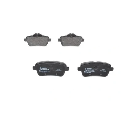 Bilde av BOSCH 0 986 494 771 Bremseklosser Low Metallic med antihyle blikk MERCEDES BENZ: ML Klasse, GL, GLE SUV