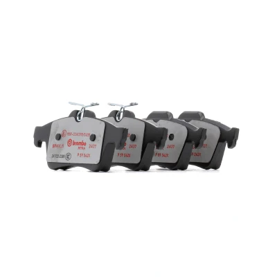 Bilde av BREMBO P 59 042X Bremseklosser klargjort for slitasjeindikator uten tilbehør FORD: FOCUS 3, 3 Turnier, Transit Connect Mk1 Van