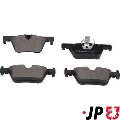 Bilde av JP GROUP 1463702210 Bremseklosser bakaksel klargjort for slitasjeindikator BMW: 3 Sedan, Touring, 1 Hatchback